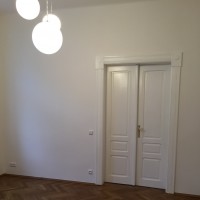 restaurované dveře+parkety