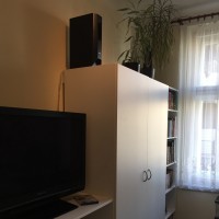 pohled z postele
